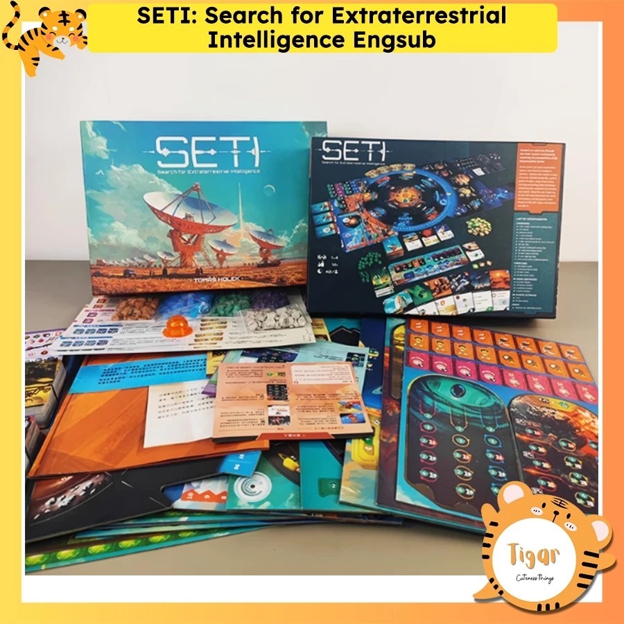[Luật Việt] Game SETI: Search for Extraterestrial Intelligence bản tiếng Anh English