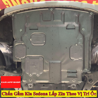 { Thép Chịu Lực } Chắn Bùn Gầm Kia Sedona Đời 2015-2020 Ốp Gầm Bảo Vệ Đông Cơ
