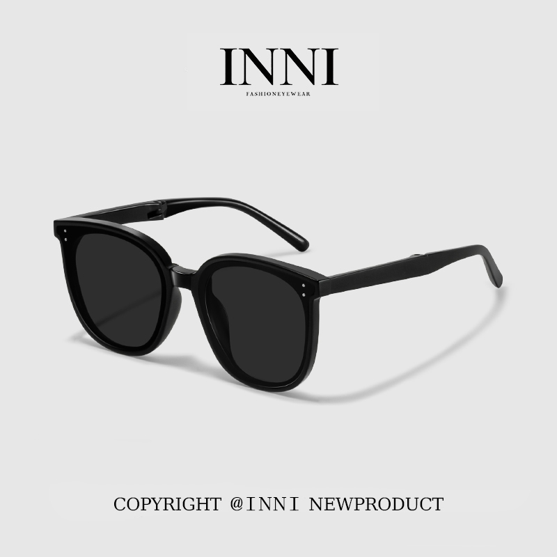 Kính Râm Gấp Gọn Thời Trang Unisex INNI Chống UV400, Kính Gọng Nhựa Cao Cấp, Tiện Lợi Bỏ Túi -77141