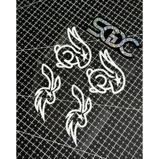 Tem Sticker DTF - Speed Bunny 56 Team, 2 Màu Sắc |SGDC - 1 Cái/Cặp|