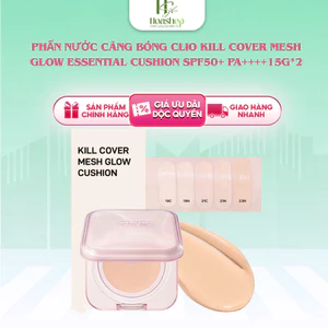 Phấn Nước Căng Bóng Clio Kill Cover Mesh Glow Essential Cushion SPF50+ PA++++15g*2