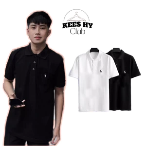 Áo Polo Cổ Bẻ Thêu Logo Hình Ngựa Cao Cấp Nam Nữ