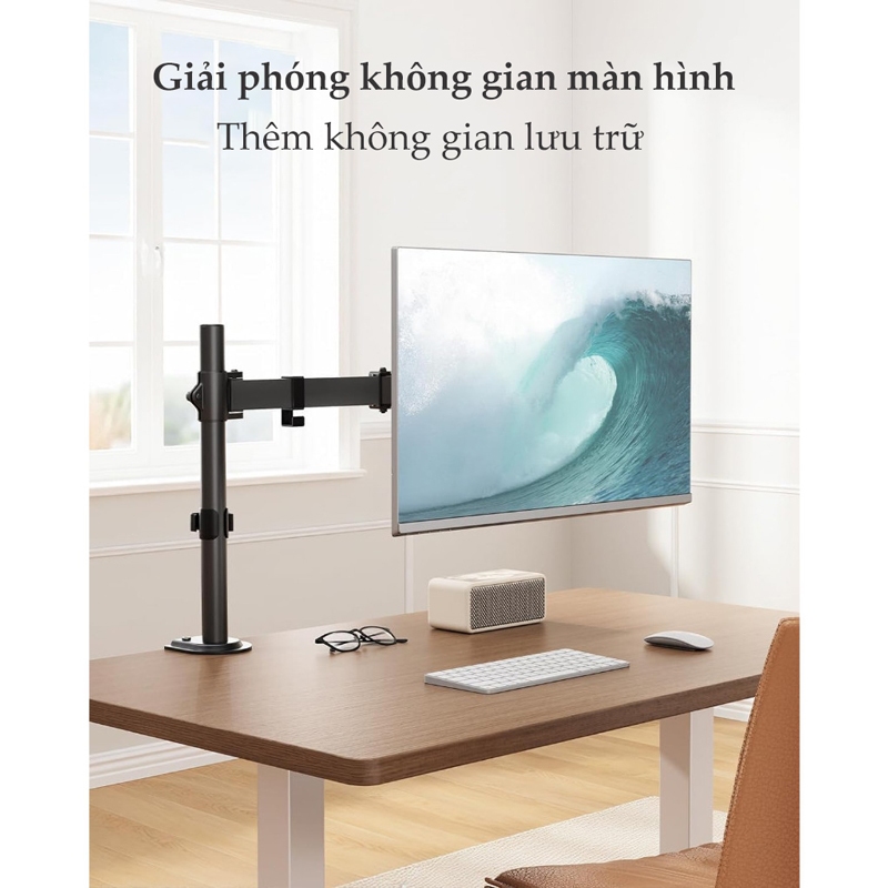 Giá đỡ màn hình 13-32 inch 2-15 kg không đục lỗ thiết kế lò xo khí xoay 360 độ  giá đỡ màn hình VESA | BigBuy360 - bigbuy360.vn