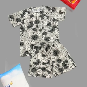 Bộ Nam mặc nhà - Bộ tay ngắn quần đùi chất liệu tole loại 1 mềm mát - LnD Closet