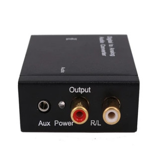 SUBOGDG Bộ Chuyển Đổi Âm Thanh Kỹ Thuật Số USB Sang Âm Thanh Analog Mới Bộ Chuyển Đổi Âm Thanh Kỹ Thuật Số Mini Màu Đen