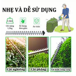 Victool Máy cắt tỉa hàng rào pin 21V,máy cắt tỉa cây cảnh hàng rào 2800W,máy cắt hàng rào - không chổi than lõi đồng — ảnh 3