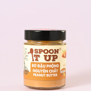 Bơ Đậu Phộng Nguyên Chất Spoon It Up – Không Đường Không Dầu – Thuần Chay Eat Clean Gym