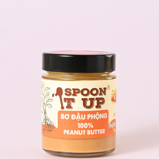 Bơ Đậu Phộng 100% Spoon It Up – Không Đường Không Dầu – Thuần Chay Eat Clean Gym