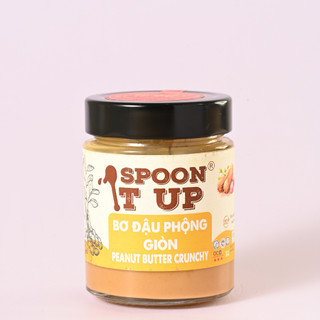 Bơ Đậu Phộng Hạt Giòn Spoon It Up – Đậu Giòn Tự Nhiên – Không Đường Không Dầu Eat Clean Gym
