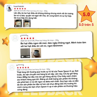 Bơ Hạt Điều Spoon It Up - Ăn Kiêng Thuần Chay Không Đường, Phù Hợp Eat Clean Gym