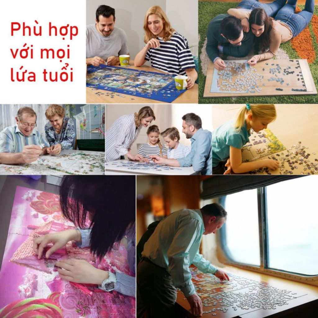 Puzzle 1000 miếng One Piece HD Anime Người lớn Trò chơi đố cho trẻ em 75*50 cm