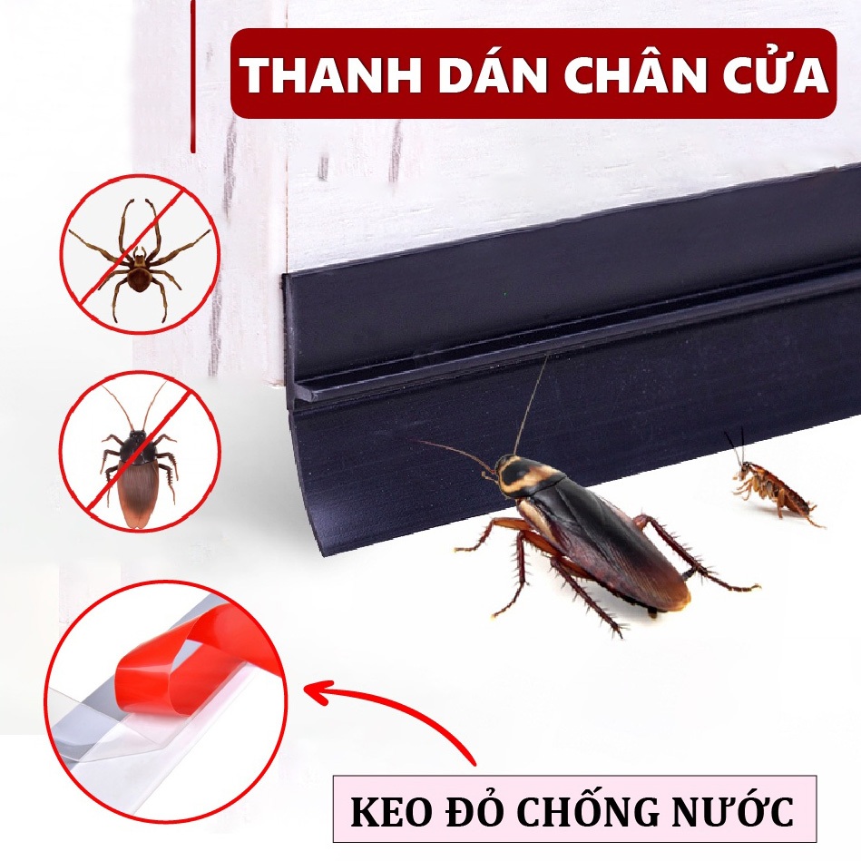 Ron Silicon 96cm- Thanh chặn cửa ngăn gió bụi côn trùng Silicon