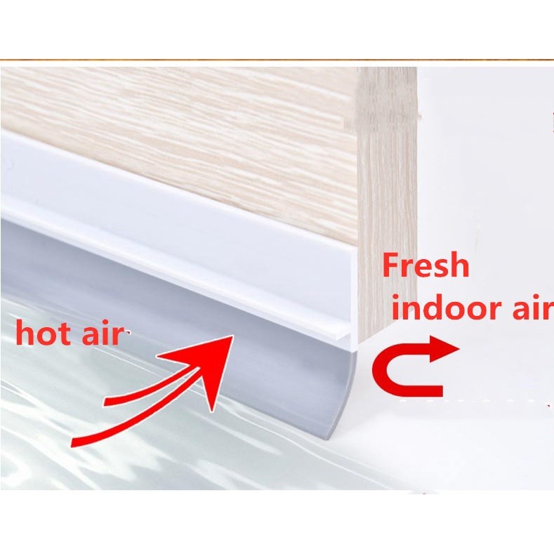 Ron Silicon 96cm- Thanh chặn cửa ngăn gió bụi côn trùng Silicon