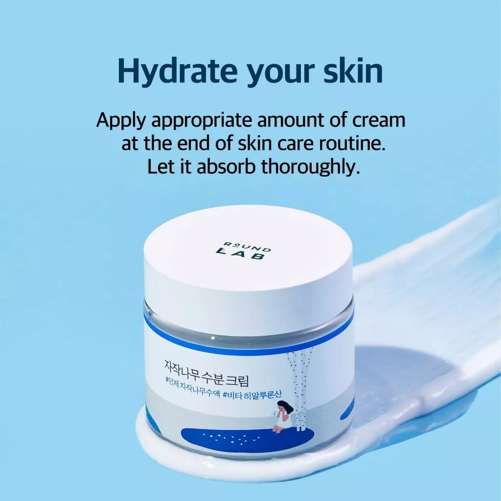 Kem dưỡng ẩm Round Lab Birch Juice Moisturizing Cream 80ml