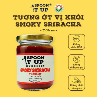Tương Ớt Khói Smoky Sriracha Spoon It Up – Homemade Cay Nồng, Ít Calo, Không Gluten