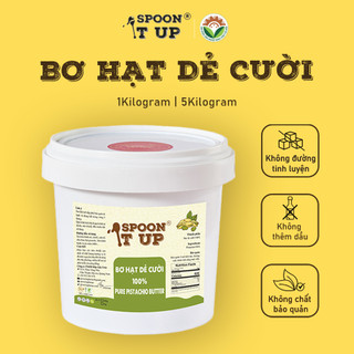Bơ Hạt Dẻ Cười – Pistachio Paste Spoon It Up 1kg–5kg, Không Đường, Thích Hợp Với Làm Bánh