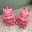 Heo đất hình Bé rồng dễ thương size lớn 25x30cm màu hồng [hoả tốc]
