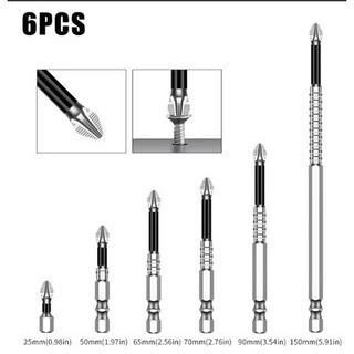 AIMVUKEST Bộ vít chống trượt- Đầu từ - Thép CRV - Độ cứng cao Thích hợp cho tua vít, máy khoan, các loại cờ lê