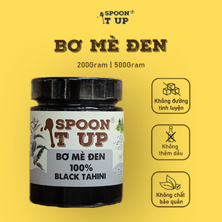 Bơ Mè Đen Spoon It Up – Thuần Chay, Thơm Béo, Không Đường, Không Phụ Gia, Lối Sống Lành Mạnh