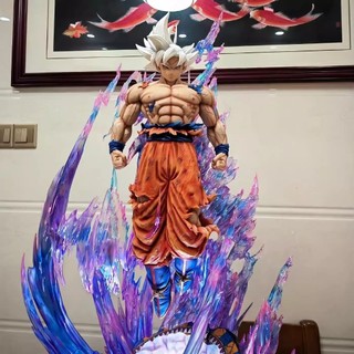 Mô hình GK Son Goku Tóc Trắng Tự Tại Cực Ý Công Dragon Ball LS - Super Saiyan - Giao hàng từ Hà Nội