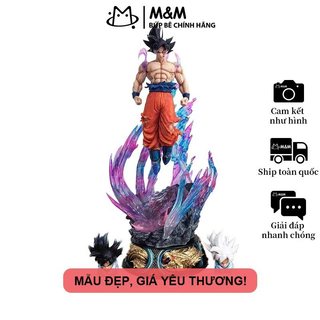 Mô hình GK Son Goku Tóc Trắng Tự Tại Cực Ý Công Dragon Ball LS - Super Saiyan - Giao hàng từ Hà Nội