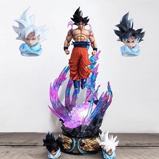Mô hình GK Son Goku Tóc Trắng Tự Tại Cực Ý Công Dragon Ball LS - Super Saiyan - Giao hàng từ Hà Nội