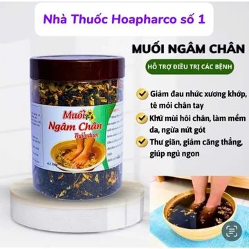 💥Muối ngâm chân thảo dược 500g [HÀNG CHÍNH I 1]💥 Muối ngâm giúp thải độc tố, giảm đau xương khớp, thư giãn tinh thần