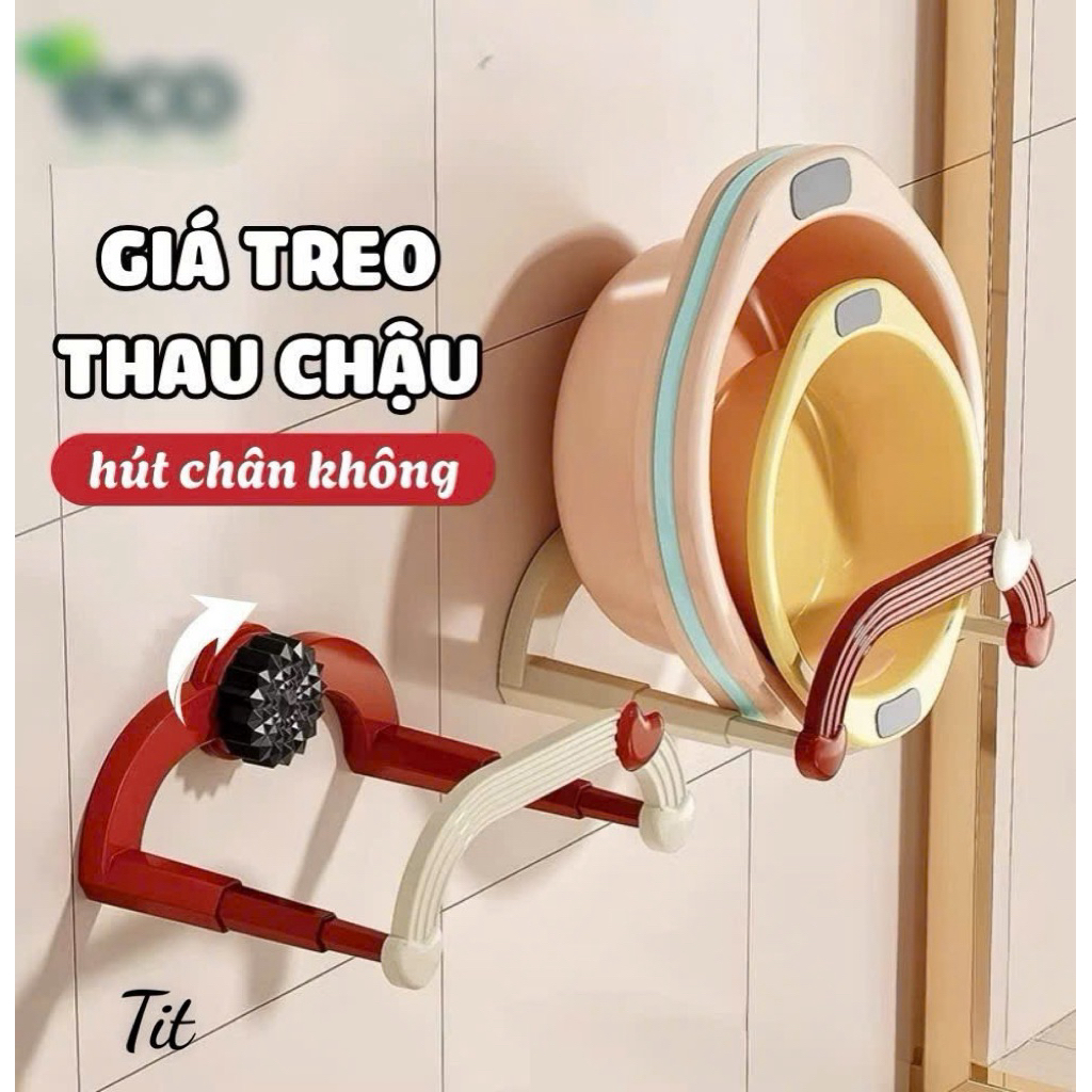 Giá treo chậu rửa treo tường, giá để đồ đa năng tiện lợi
