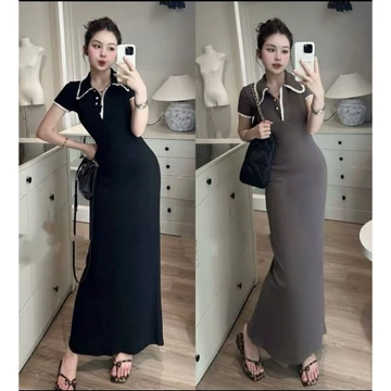 Đầm Body Nữ Cổ V Ngắn Tay MINION D212, Váy Nữ Body Thiết Kế Ôm Body Thời Trang Mẫu Mới Nhất