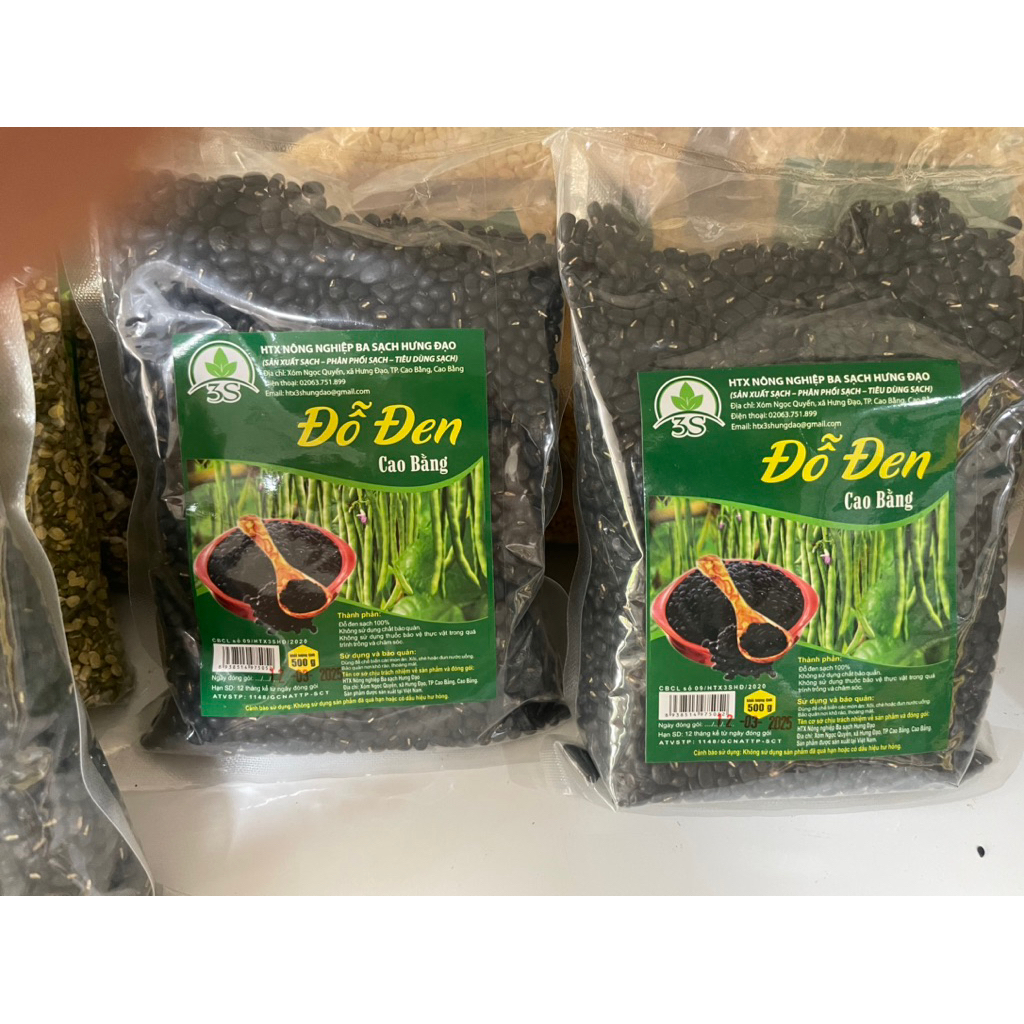 Đỗ Đen Đặc Sản Cao Bằng Gói 500g