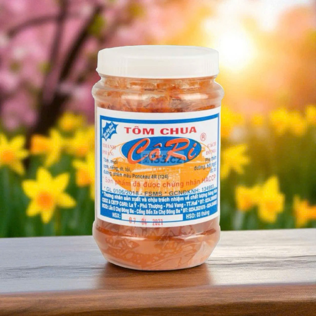 Tôm chua Cô Ri 500g - Đặc sản Huế