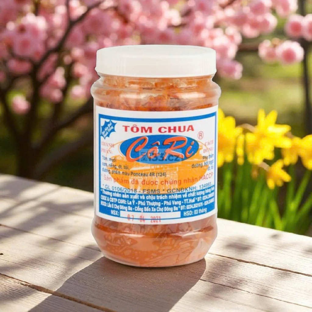 Tôm chua Cô Ri 500g - Đặc sản Huế