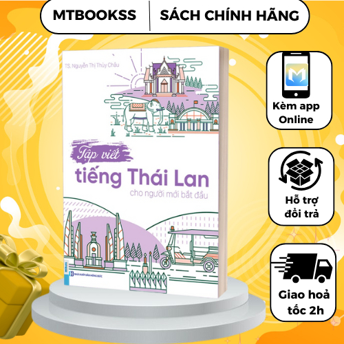Sách - Tập Viết Tiếng Thái Lan Cho Người Mới Bắt Đầu