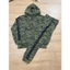 Bộ Nỉ Nam Đát Chữ A Thêu vải cao cấp Set áo hoodie zip thêu màu rêu nam nữ form rộng vải cotton xịn