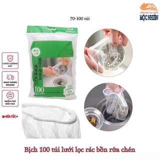 [Combo] Bịch túi lưới lọc rác bồn rửa chén, bát (khoảng 50-100 túi lưới/bịch) - đa năng, tiện dụng