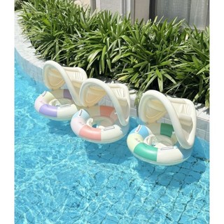 ( Tặng bơm hơi) Phao bơi trẻ em chống lật SWEET, phao em bé