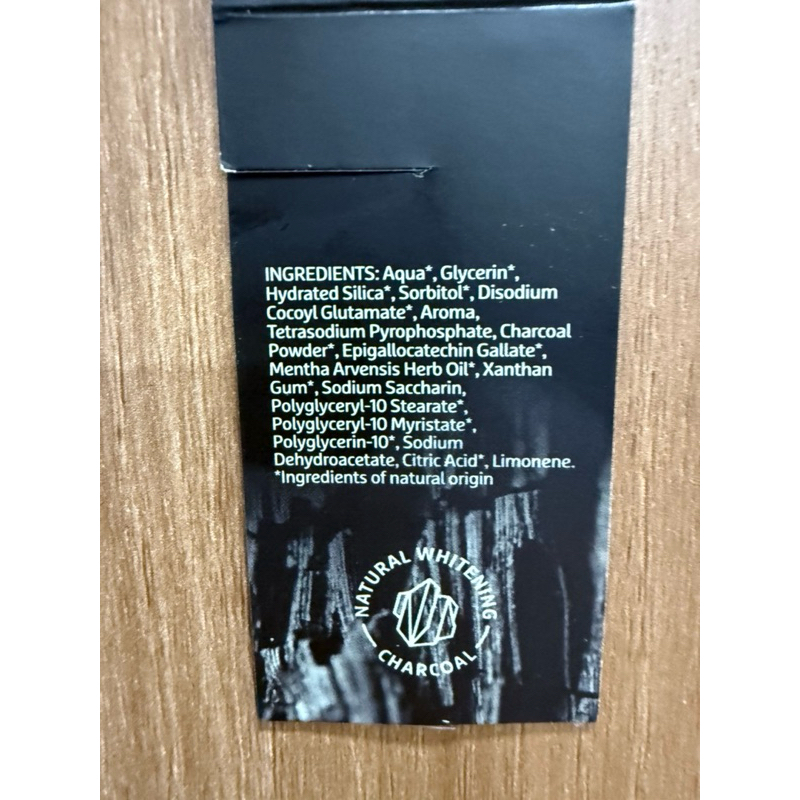 98% tự nhiên - 1 type du lịch 10ml Kem đánh răng chăm sóc nướu + trắng răng Ecodenta than tre Black – Mini 10ml tiện lợi