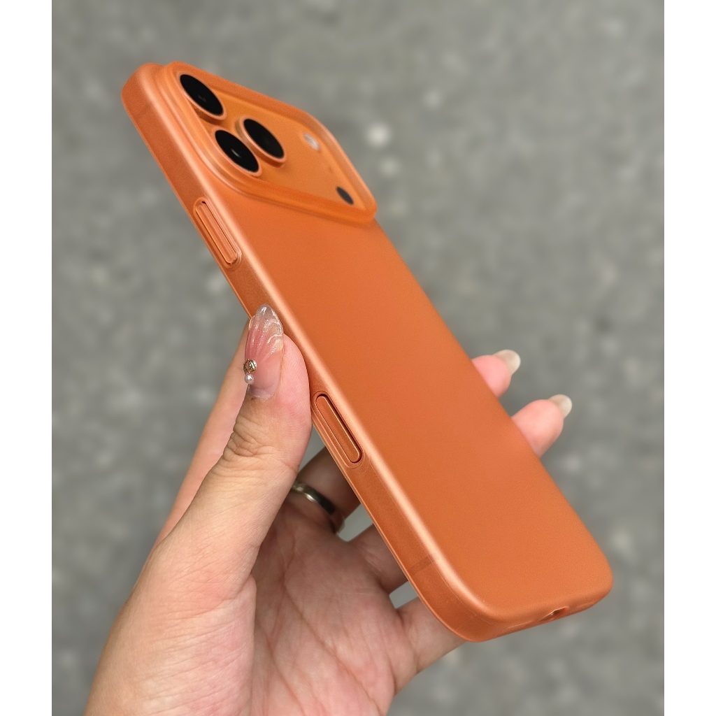 Ốp Keephone nhám chống vân tay siêu mỏng cho IPhone 17Promax 16Promax 15Promax
