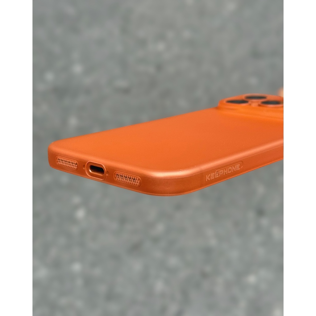 Ốp Keephone nhám chống vân tay siêu mỏng cho IPhone 17Promax 16Promax 15Promax