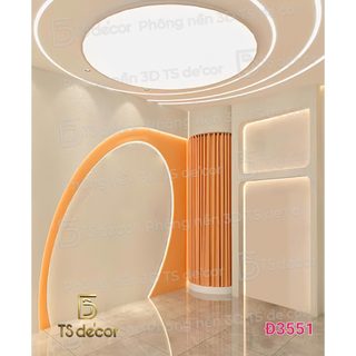 Phông Nền Background Màu Cam Trắng Trendy Chụp Ảnh Livestream Mặt Hàng Gia Dụng, Thiết Bị Công Nghệ