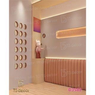 Phông Nền Background Màu Cam Trắng Trendy Chụp Ảnh Livestream Mặt Hàng Gia Dụng, Thiết Bị Công Nghệ