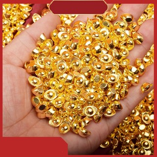 100 Thỏi Vàng Mini 1cm Trang Trí Bàn Th.ờ, Phòng Làm Việc
