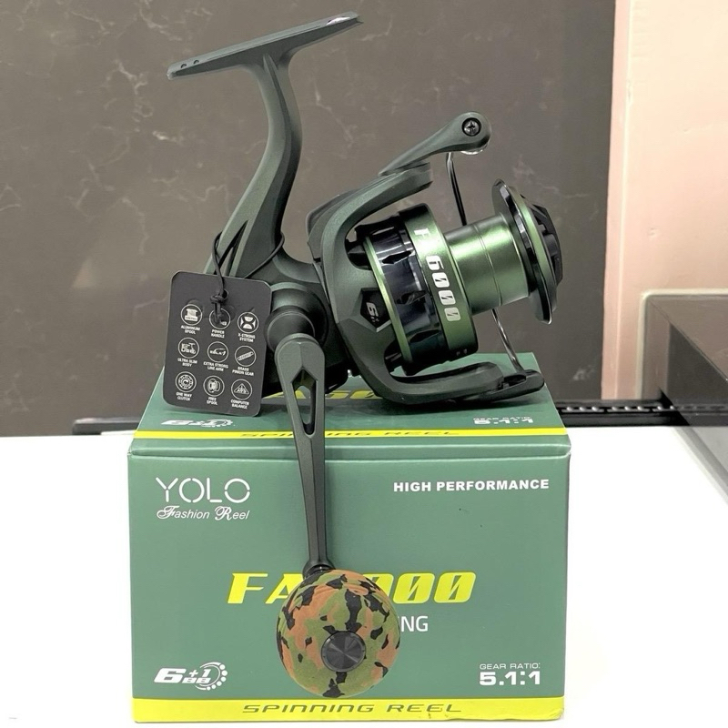 Máy Câu cá yolo FA mẫu mới của yolo Fish size từ 2000 đến 6000 Fishing ...