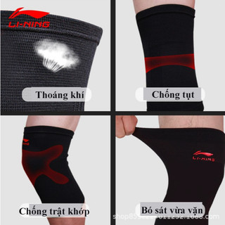 Bó gối thể thao Li-ning chính hãng, băng quấn đầu gối ( 1 chiếc)