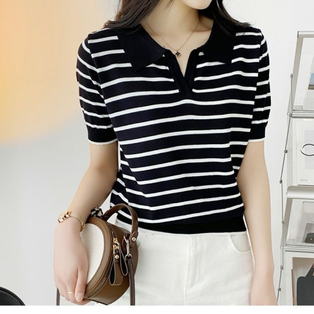Áo len mongtogi QC,áo len dệt kim hàng thanh lý mới hoạ tiết sọc siêu cưng size 45-57kg.