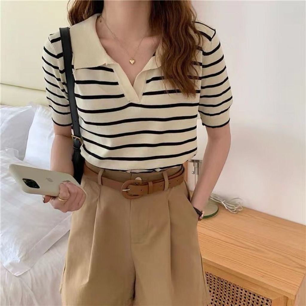 Áo len mongtogi QC,áo len dệt kim hàng thanh lý mới hoạ tiết sọc siêu cưng size 45-57kg.