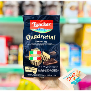 Bánh xốp Loacker Quadratini nhiều vị - Gói 125G