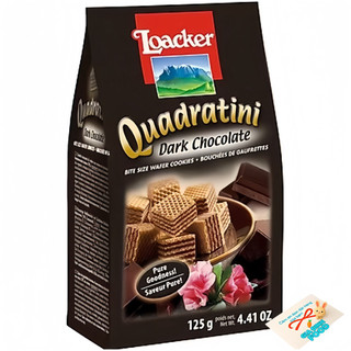 Bánh xốp Loacker Quadratini nhiều vị - Gói 125G