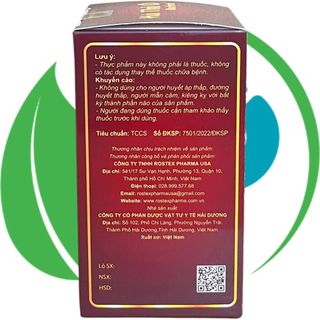 Hà Thủ Ô Roxtech - Rostex - Hải Dương