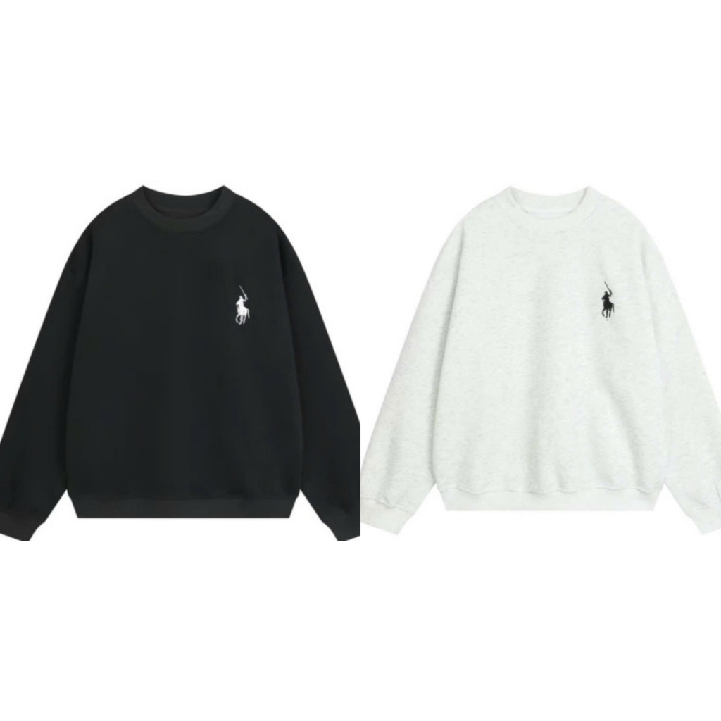 [DEAL MỞ BÁN] Áo Sweater Nam Nữ Form Rộng Hình Thêu Ngựa, Chất Nỉ 2 Da Cao Cấp Giữ Nhiệt Cơ Thể Phong Cách Hàn Quốc
